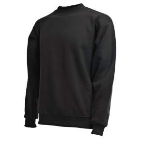 You classic sweatshirt m/O-hals, sort