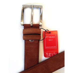 BB Blte i nubuck, cognac