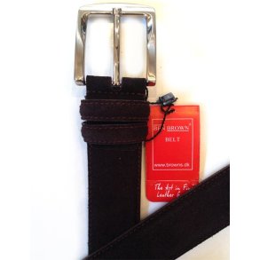 BB Blte i nubuck, sort