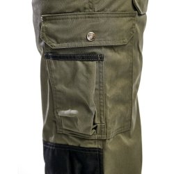 Blkl&auml;der, Garden knickers m/skrlomme, oliven grn