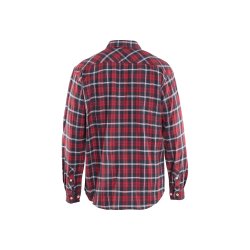 Blkl&auml;der klassisk ternet skovmandsskjorte, rd/marine