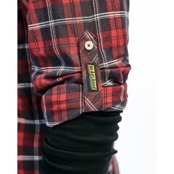 Blkl&auml;der klassisk ternet skovmandsskjorte, rd/marine