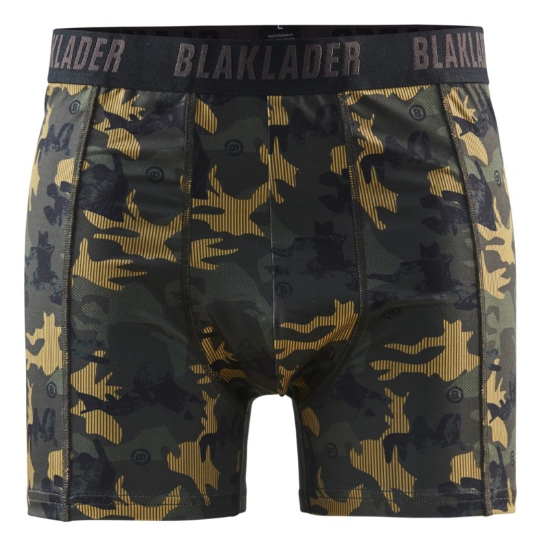 Blklder Boxershorts 2-pack carmo, olivengrn/sort