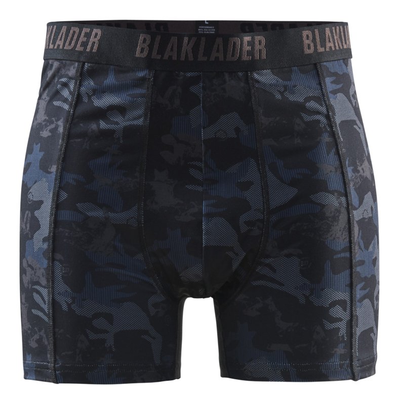 Blklder Boxershorts 2-pack carmo, sort/gr-bl