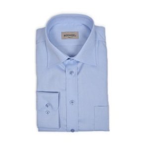Bosweel skjorte eksklusiv oxford, 100% bomuld, lysbl