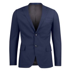 Classic Blazer m/strech og dobbelt slids, navy