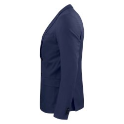 Classic Blazer m/strech og dobbelt slids, navy