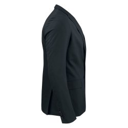Classic Blazer m/strech og dobbelt slids, sort