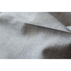 Classic buks "flat front" modern fit, gr� melange