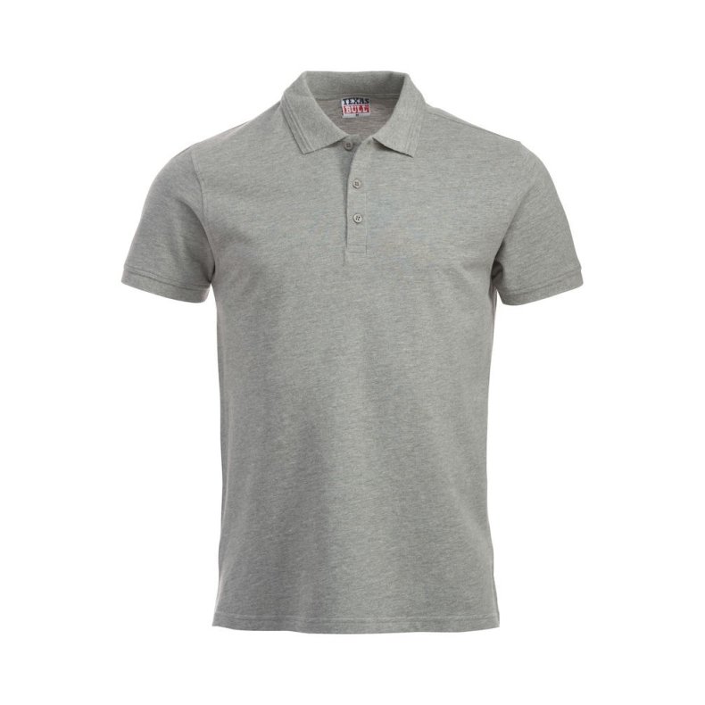 Classic herre polo, pique sporty design, gr