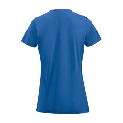 Clique, dame Fashion-T med O-hals, kobolt