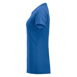 Clique, dame Fashion-T med O-hals, kobolt