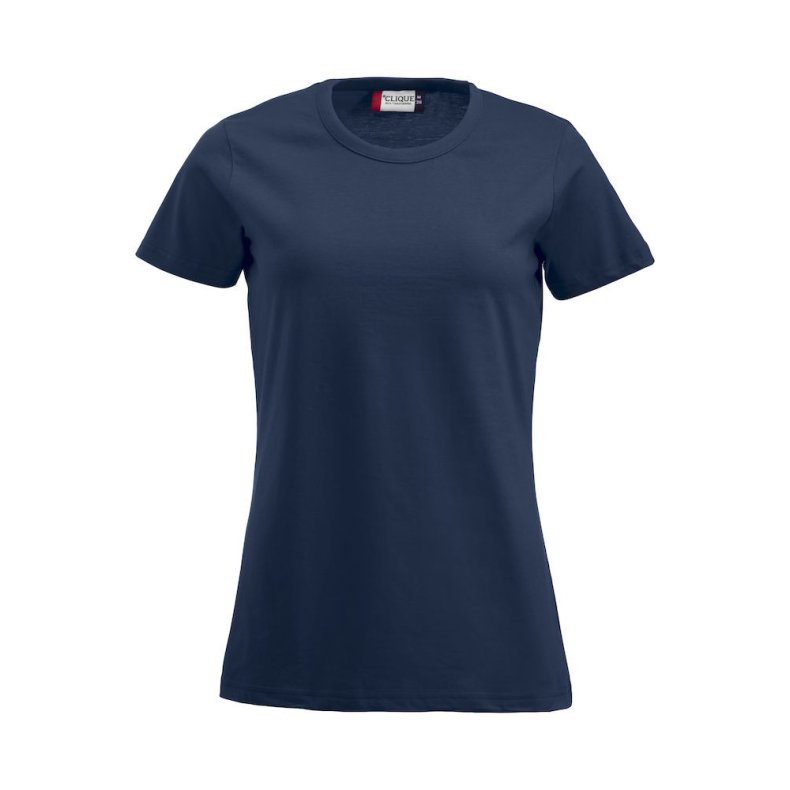 Clique, dame Fashion-T med O-hals, navy