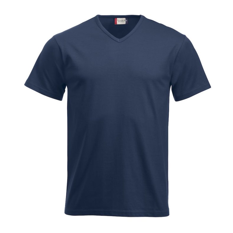 Clique Fashion-T V-hals, navy