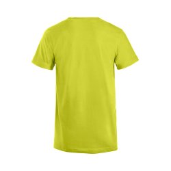 Clique, herre Fashion-T med O-hals, limegr�n