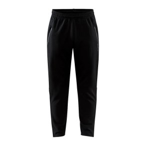 Craft herre joggingbukser m/sidelommer med lynls, sort