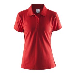 Craft klassisk polo pique, dame, rd