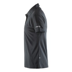 Craft klassisk polo pique, dame, sort