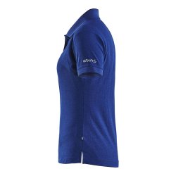 Craft klassisk polo pique, dame, kobolt