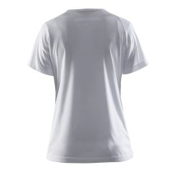 Craft Prime Tee, klassisk dame lbe t-shirt, hvid