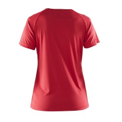 Craft Prime Tee, klassisk dame lbe t-shirt, rd