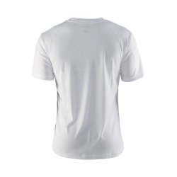 Craft Prime Tee, klassisk herre lbe t-shirt, hvid