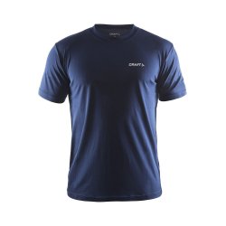 Craft Prime Tee, klassisk herre lbe t-shirt, navy