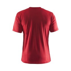 Craft Prime Tee, klassisk herre lbe t-shirt, rd