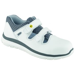 Dynamic ESD sikkerhedssandal og Memory Foam s�l, hvid