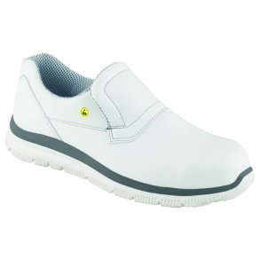 Dynamic ESD sikkerhedshyttesko og Memory Foam s�l, hvid