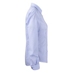 Eksklusiv Harvest &amp; Frost dameskjorte i moderne mnster, lysebl