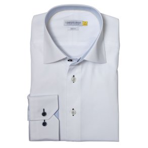 Eksklusiv Harvest & Frost skjorte m/lange rmer, slim fit, hvid