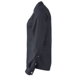 Eksklusiv Harvest &amp; Frost skjorte m/lange rmer, slim fit, sort