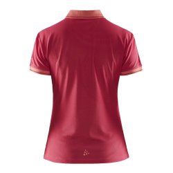 Eksklussiv Craft polo, pique, dame, pink
