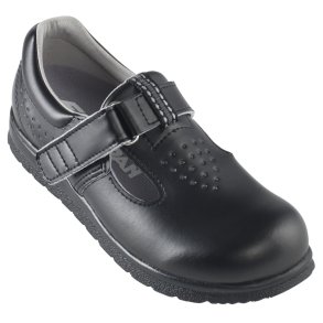 Euro-Dan K�kkensko med velcro, sort