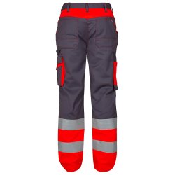 F. Engel Safety arbejdsbukser to farvet, klasse 1., gr�/r�d