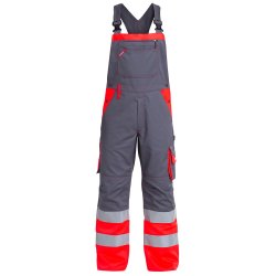 F. Engel Safety overall to farvet, klasse 1., gr�/r�d