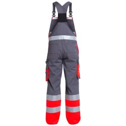 F. Engel Safety overall to farvet, klasse 1., gr�/r�d