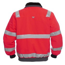 F. Engel Safety pilotjakke vindtt og vandafvisende, rd/gr