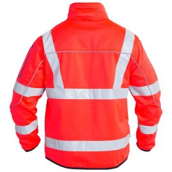 F. Engel Safety softshell jakke vindt�t og vandafvisende, r�d