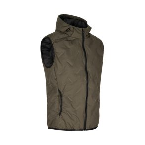 GEYSER quilted vest med htte