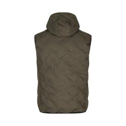GEYSER quilted vest med htte