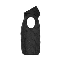 GEYSER quilted vest med htte