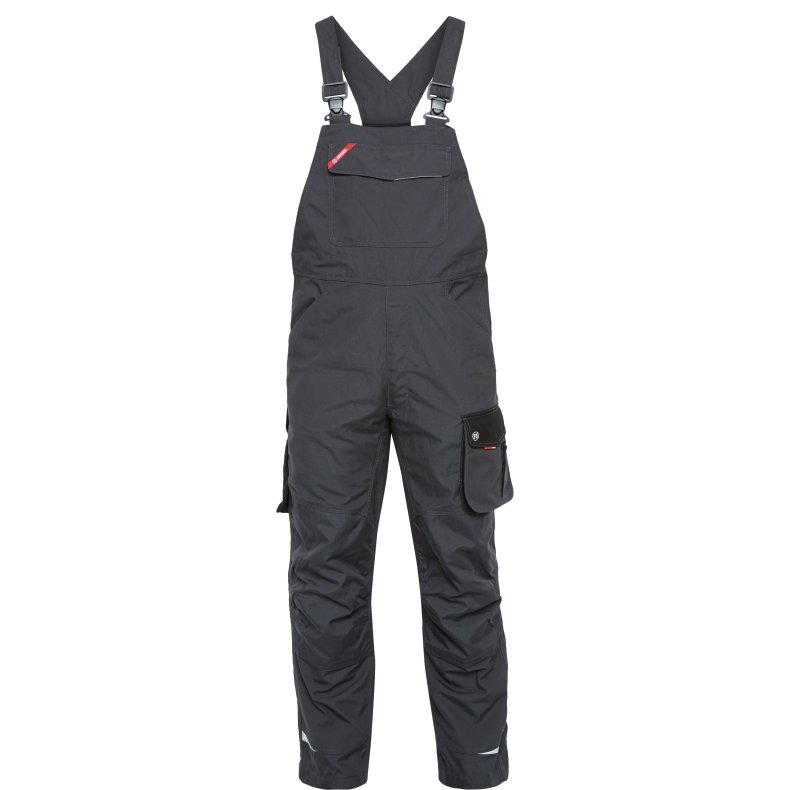 Galaxy overall med knforstrkning, gr/sort