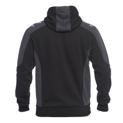 Galaxy Sweatshirt med lynls og htte, sort/gr