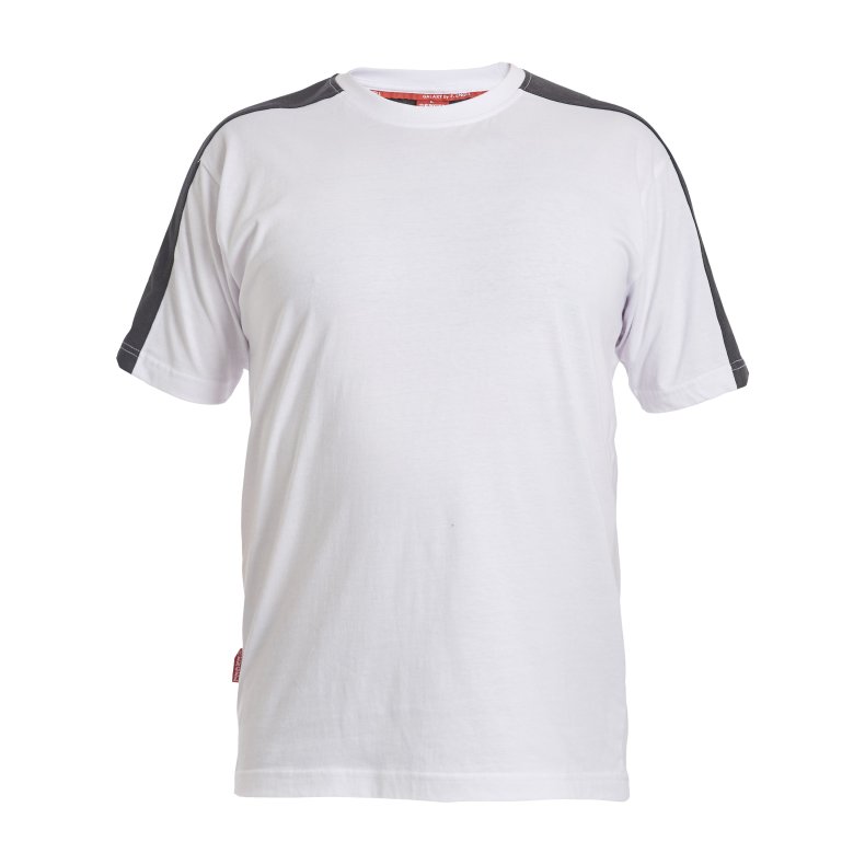 Galaxy T-shirt  modern fit, hvid/gr