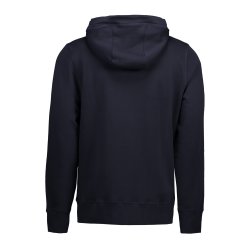 H�ttesweatshirt i modern fit med lynl�s og lommer, navy