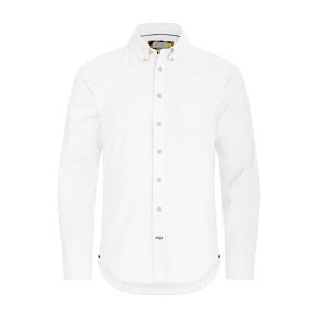 Harvest & Frost klassisk oxford skjorte med button down, hvid