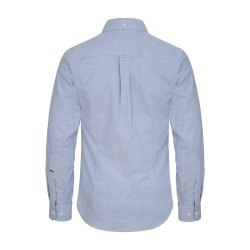 Harvest &amp; Frost klassisk oxford skjorte med button down, lysbl