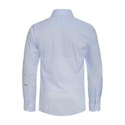 Harvest &amp; Frost skjorte i smtern slim fit, lys bl